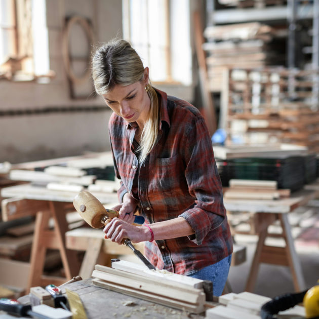 Artisan au travail